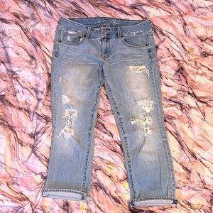 American Eagle ripped jeans size 12
